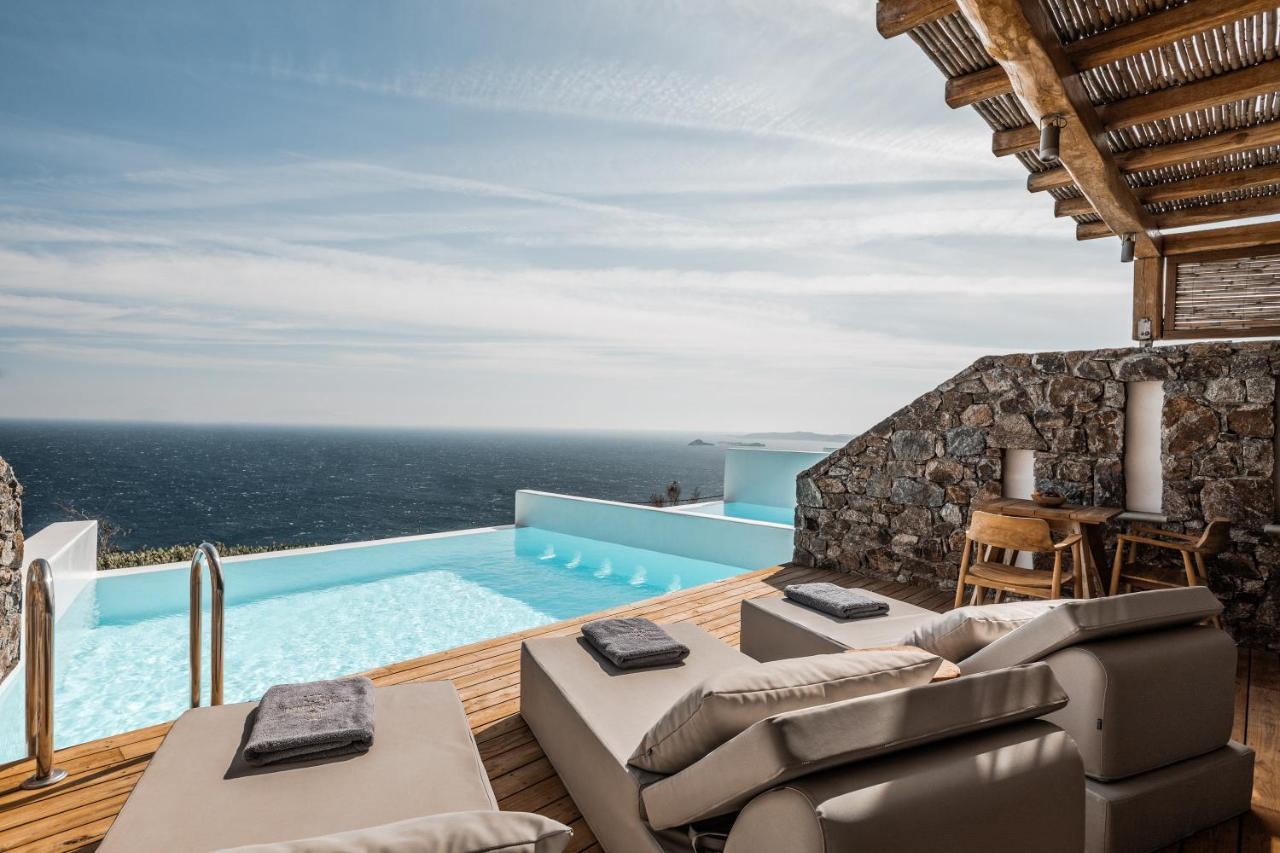 Отель Alissachni Mykonos (Adults Only) Псароу Экстерьер фото