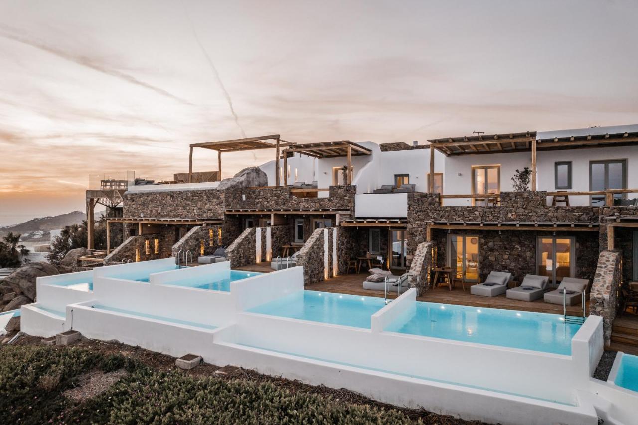 Отель Alissachni Mykonos (Adults Only) Псароу Экстерьер фото