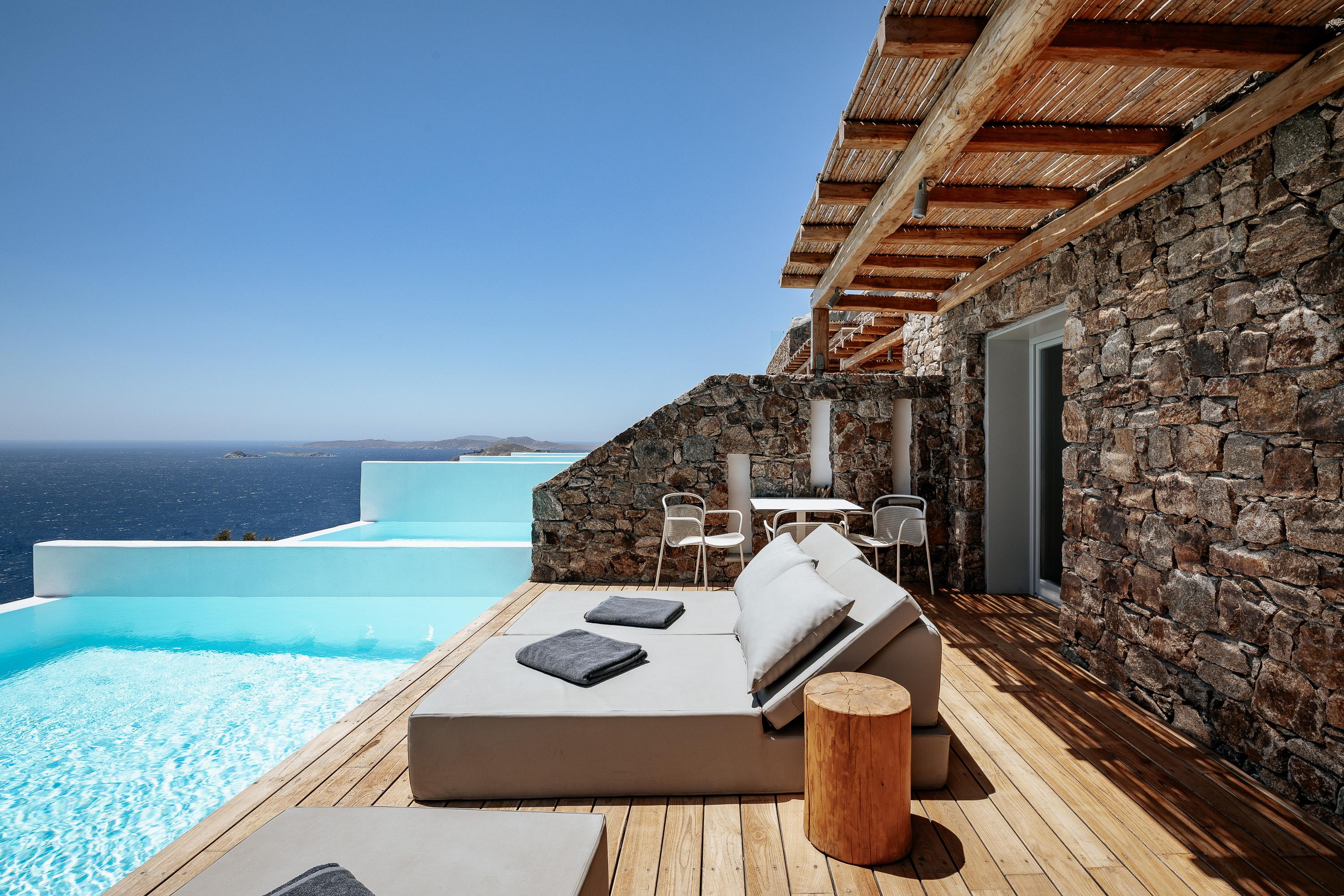 Отель Alissachni Mykonos (Adults Only) Псароу Экстерьер фото